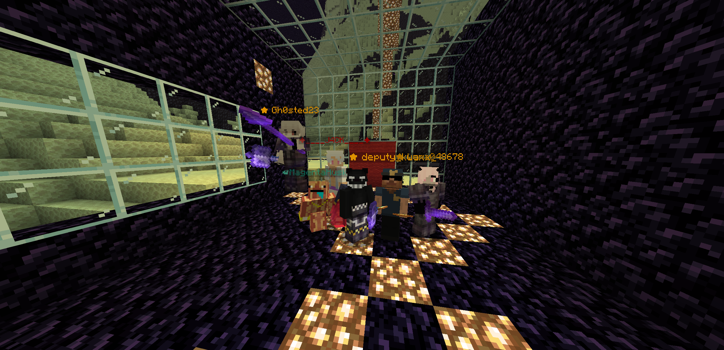 PureMC players together at Hunter X Hunted on 27 September 2026